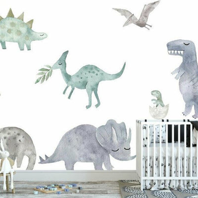 Large Dinosaur Wall Sticker Boys Room Decor,hywallart