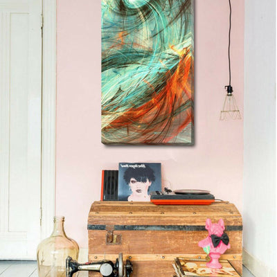 Contemporary Stretched Canvas Print,hywallart