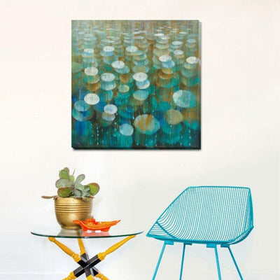 Rain drop Stretched Canvas Print,hywallart