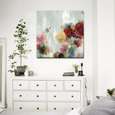 Flower Stretched Canvas Print  FW69,hywallart