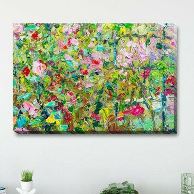 Flower Abstract Canvas Print A350,hywallart