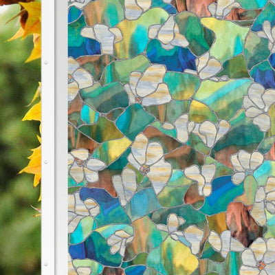 Mountain Blossom Window Film,hywallart