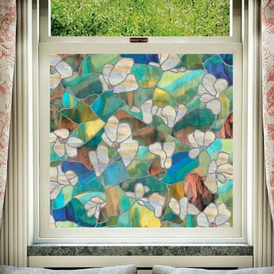 Mountain Blossom Window Film,hywallart
