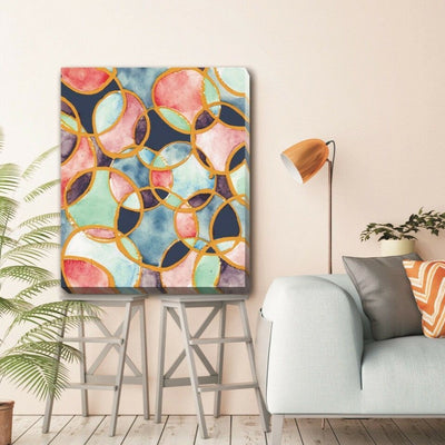 Abstract Stretched Canvas Print A371,hywallart