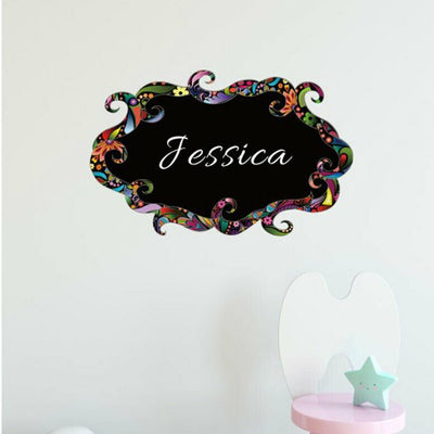 Custom Name Rainbow Sign Wall Decal Nursery Home Kid Door Sticker Decor Mural,hywallart