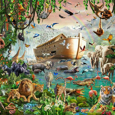Noah's Ark Jumbo Wall Mural AM19,hywallart