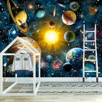 Solar System Wall Mural Paper A16,hywallart