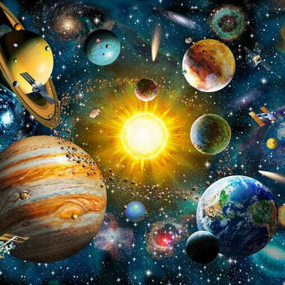 Solar System Wall Mural Paper A16,hywallart