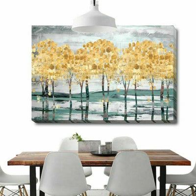 Golden Forest Canvas Print - hywallart