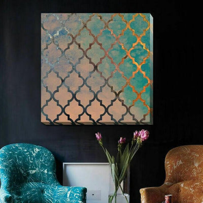 Contemporary Stretched Canvas Print,hywallart