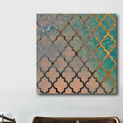 Contemporary Stretched Canvas Print,hywallart