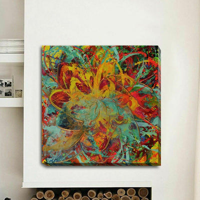 Abstract Stretched Canvas Print - hywallart