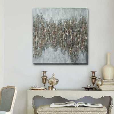 Luxe Sparkle Stretched Canvas Print A398