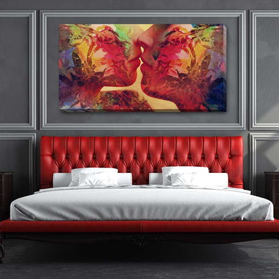 Graffiti Love Stretched Canvas Print F154