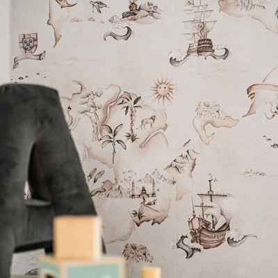 Magic Map Wall Paper K06