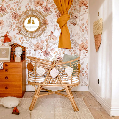 Autum Meadow Floral Wall Paper B47