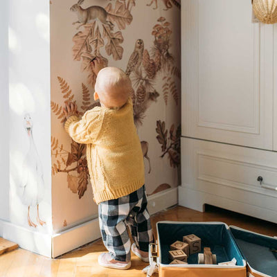 Wonderland Forest Friends Wall Paper B45