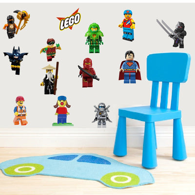 Lego Characters Wall Stickers