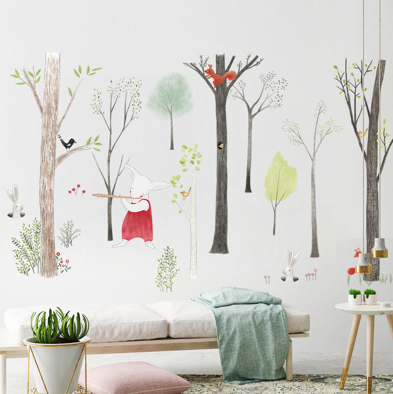 Animals in Forest Wall Stickers | HY Wall Art