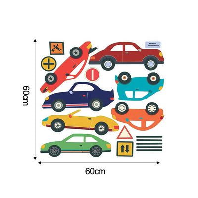 Cool Cars Collection Wall Stickers
