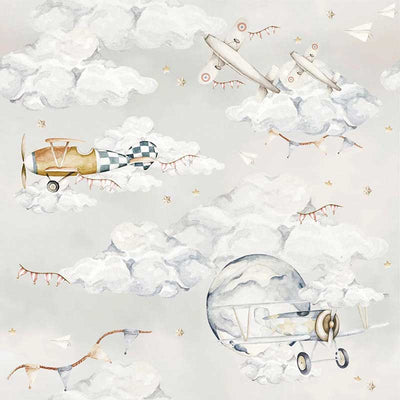 Magic Planes Wall Paper K01