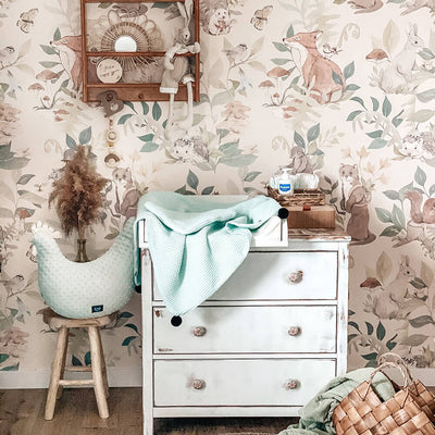 Woodland Animal Wall Paper K10