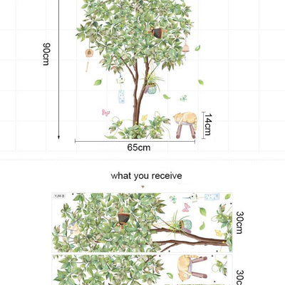 Enchanted Fairy Tree Wall Stickers