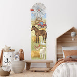 Farm Animals Height Chart Personalised Name option