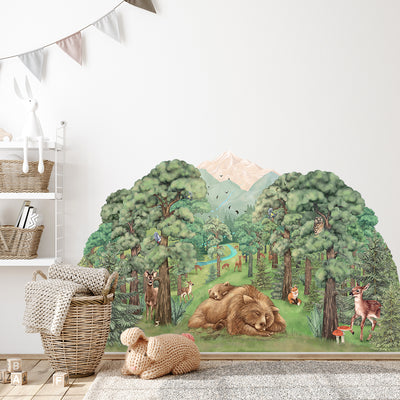 Forest Friends Animal Wall Stickers