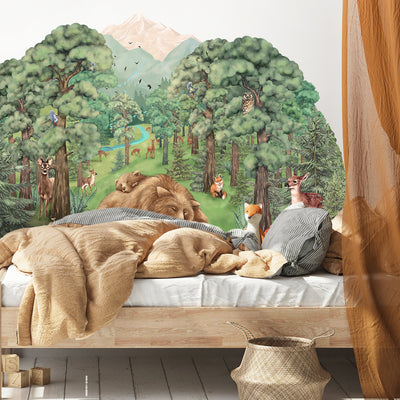Forest Friends Animal Wall Stickers