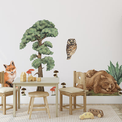 Forest Friends Animal Wall Decal