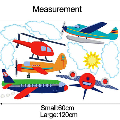 Aircraft Airplane Wall Decal
