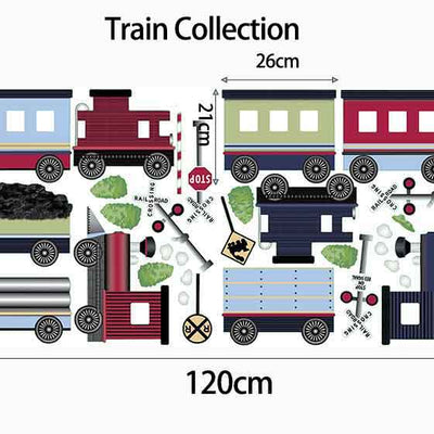 Freight Train Wall Stickers